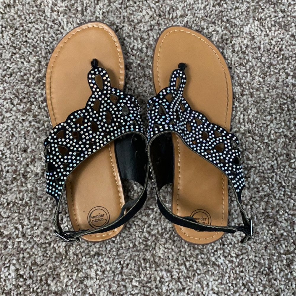 Black sandals
